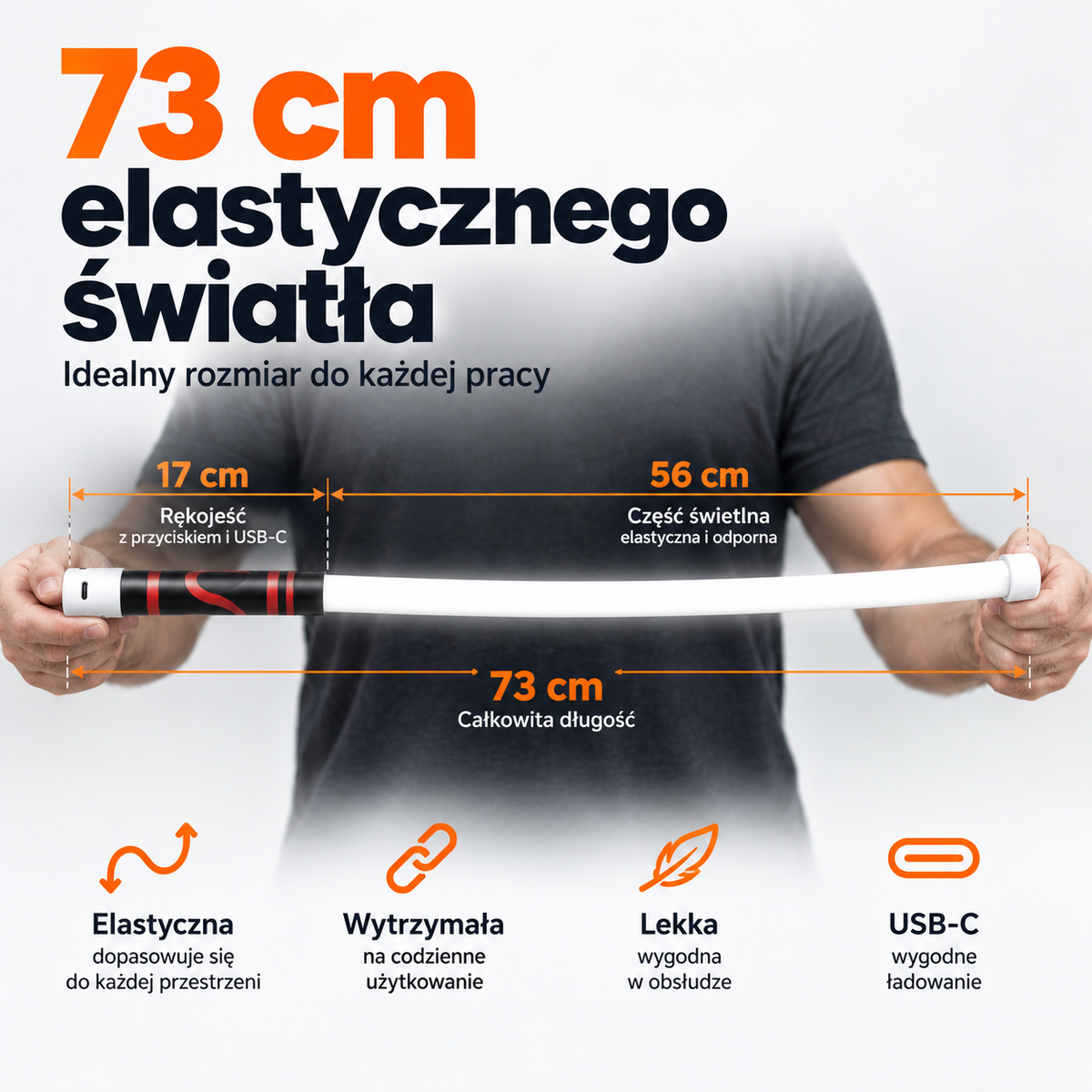 FlexiBeam™ - Giętka lampa LED 360°